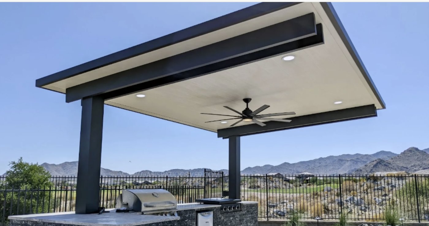 4K Gallery 19 — Alumcraft aluminum patio project