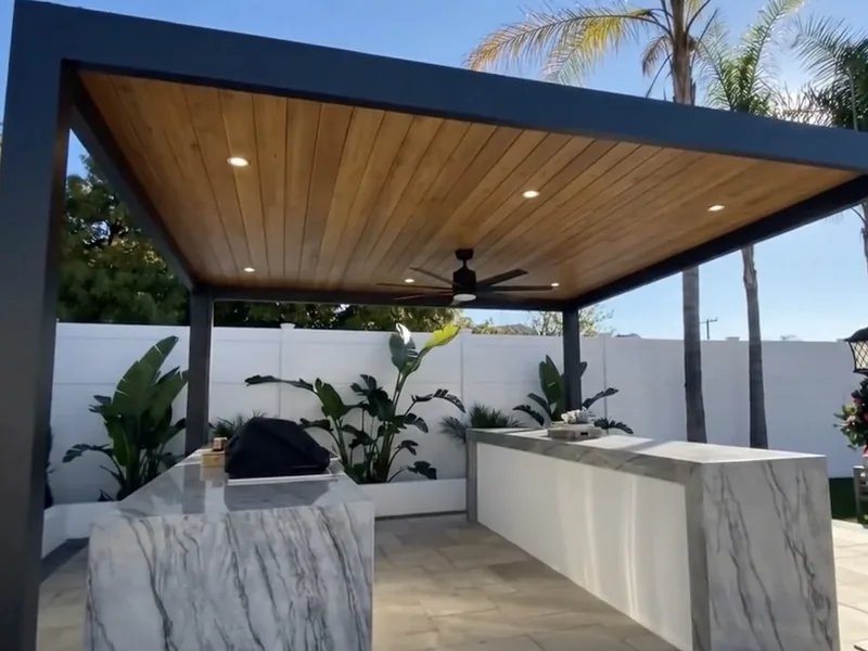 Insulated Card — Alumcraft aluminum patio project
